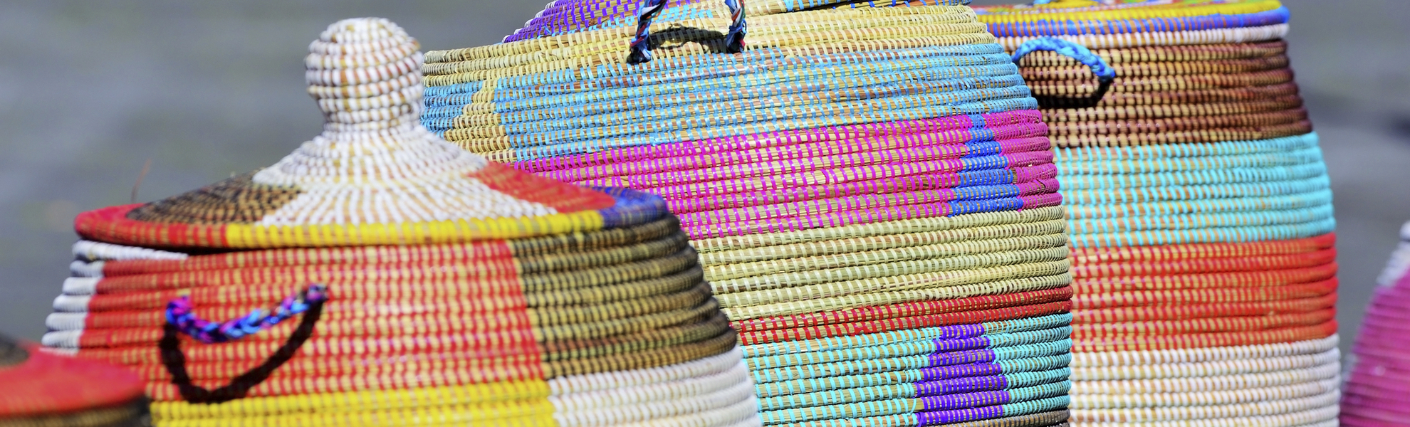 Koerbe aus Meeresgras, Afrika