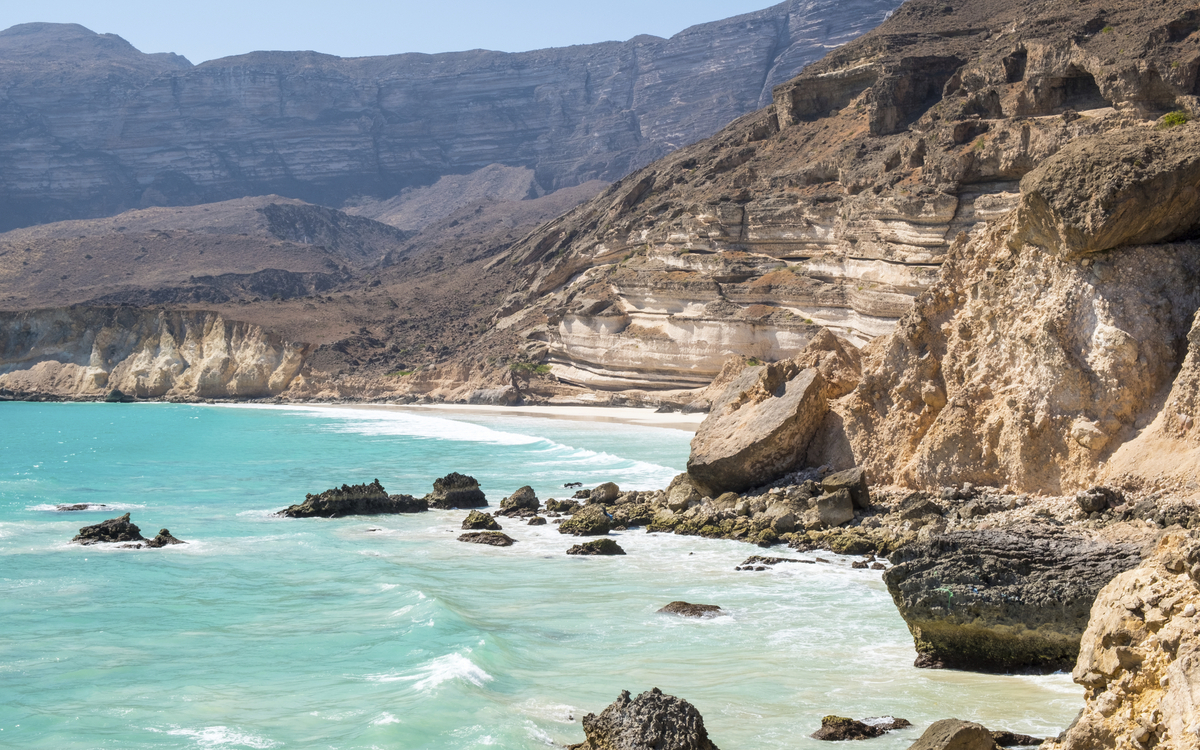 Fazayah Strand in Salalah, Oman