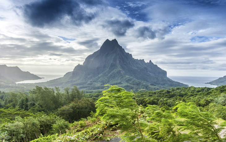 Landschaft von Moorea, Französisch Polynesien