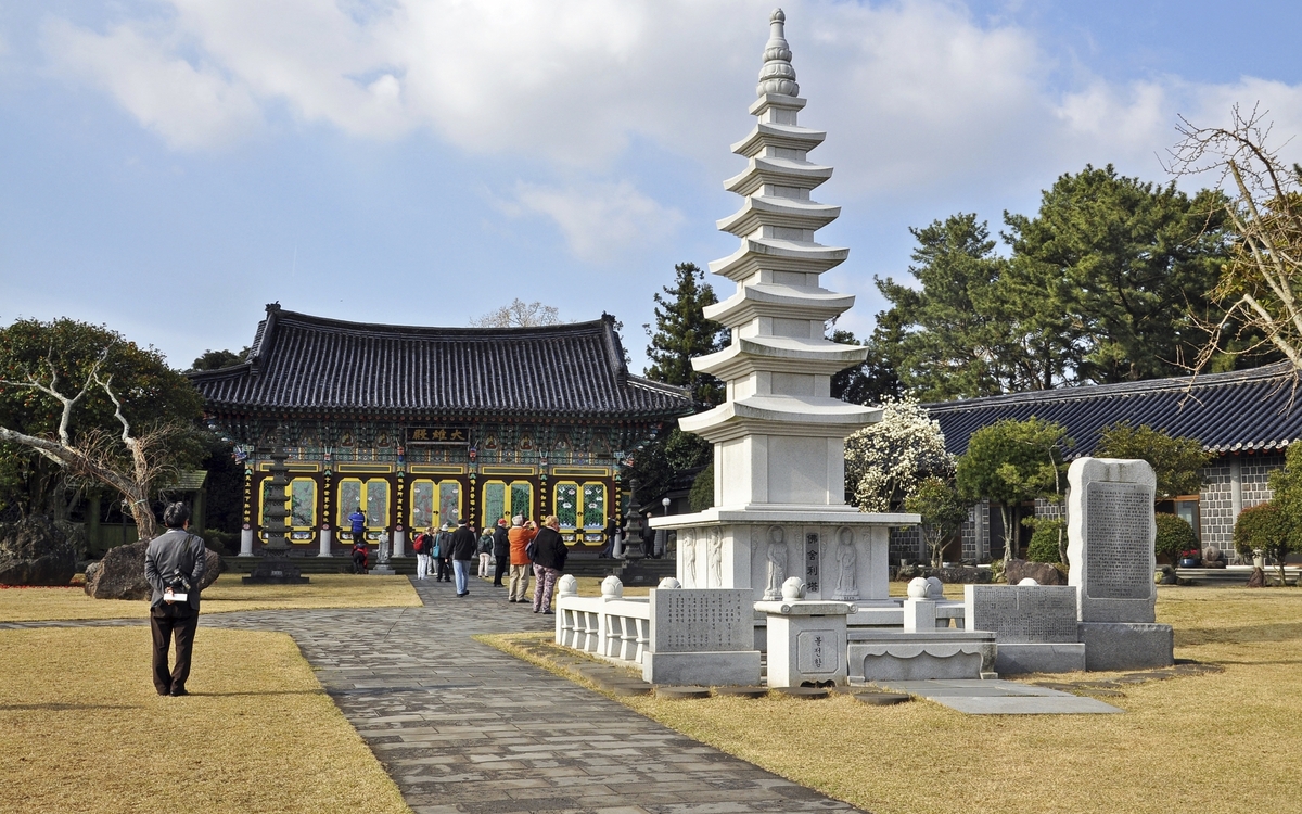 Gwaneumsa in Jeju-do, Südkorea