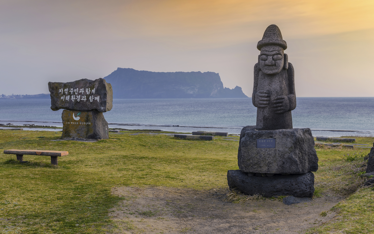Staute Dol Hareubang, Suedkorea