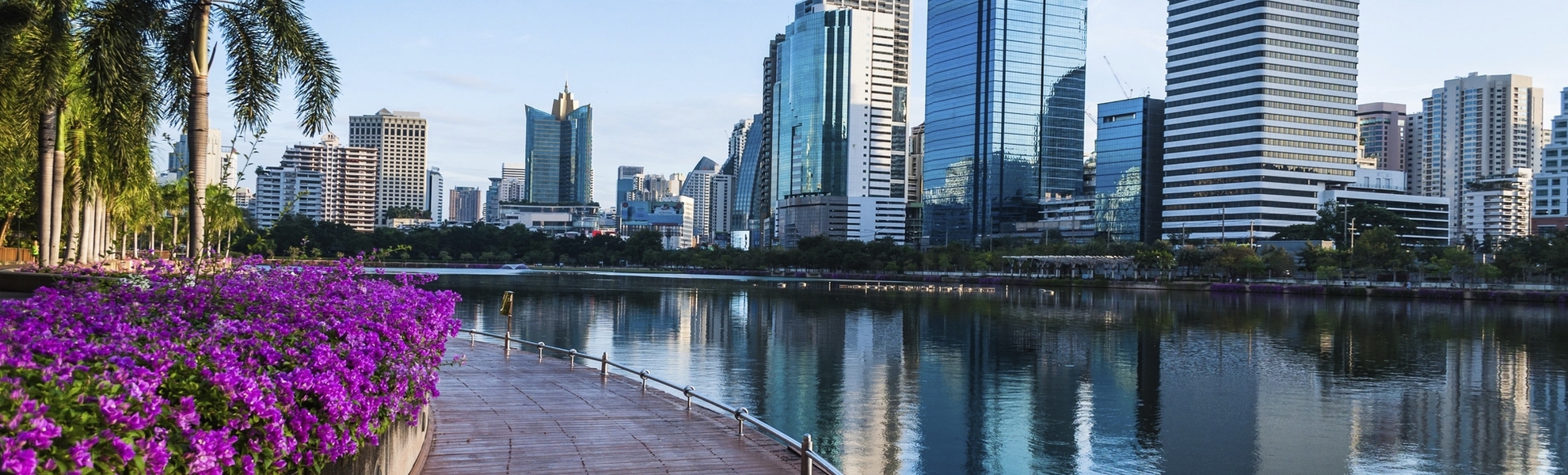 Central Park in Bangkok, Thailand