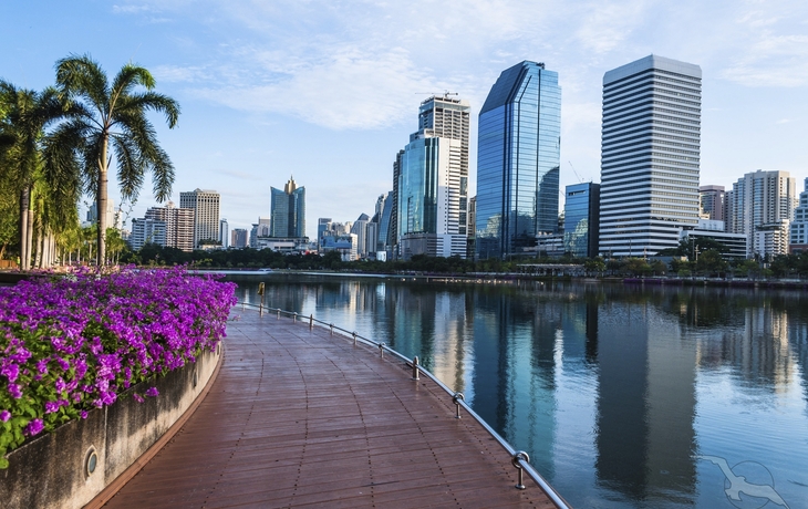 Central Park in Bangkok, Thailand