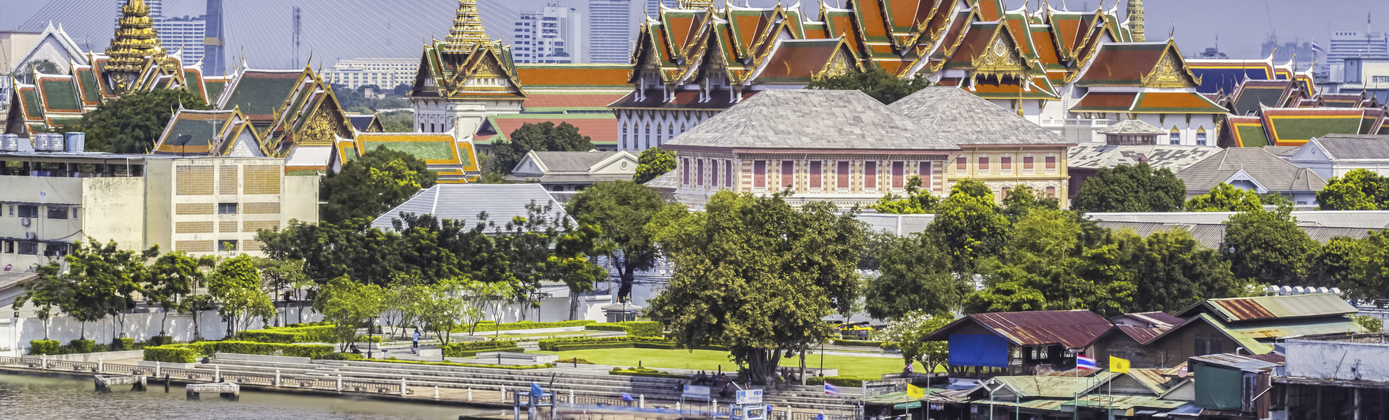 Ehemalige Residenz 'Großer Palast' der Könige von Siam in Bangkok, Thailand