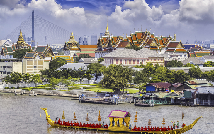 Ehemalige Residenz 'Großer Palast' der Könige von Siam in Bangkok, Thailand