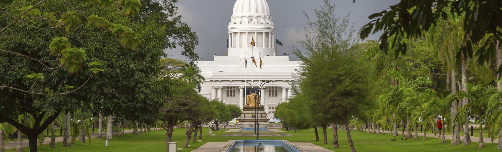 Viharamahadevi Park in Colombo, Sri Lanka