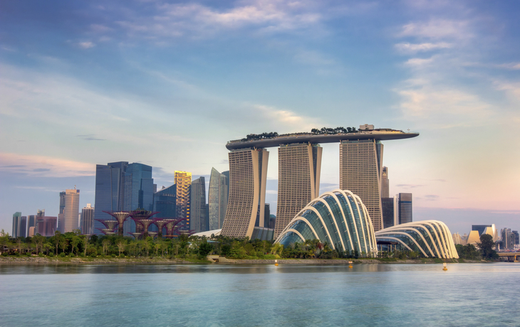 Skyline von Singapur