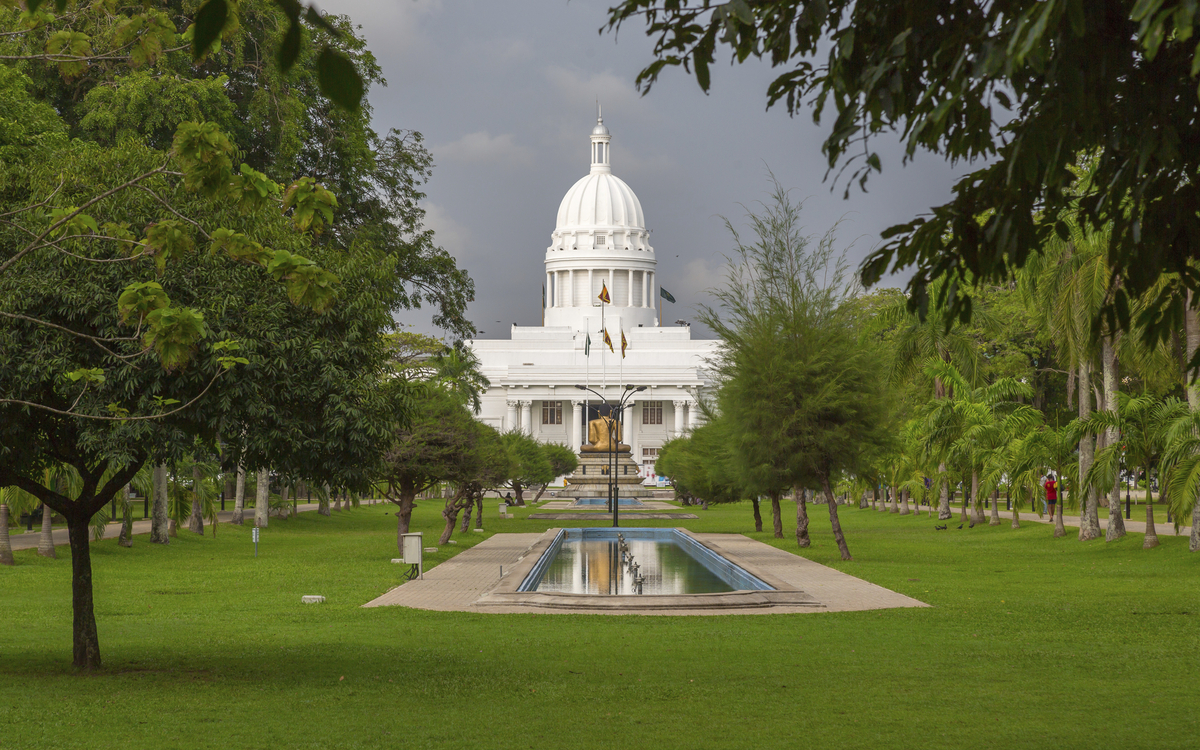 Viharamahadevi Park in Colombo, Sri Lanka