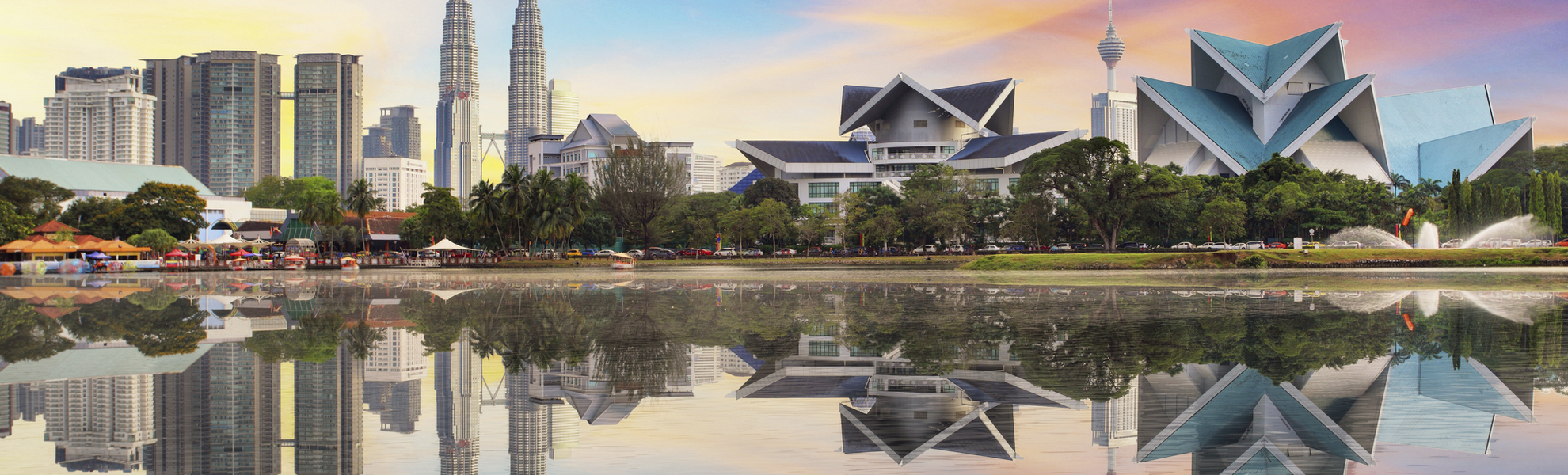 Skyline von Kuala, Malaysia
