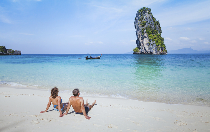 Strand am Phi Phi Insel, Thailand