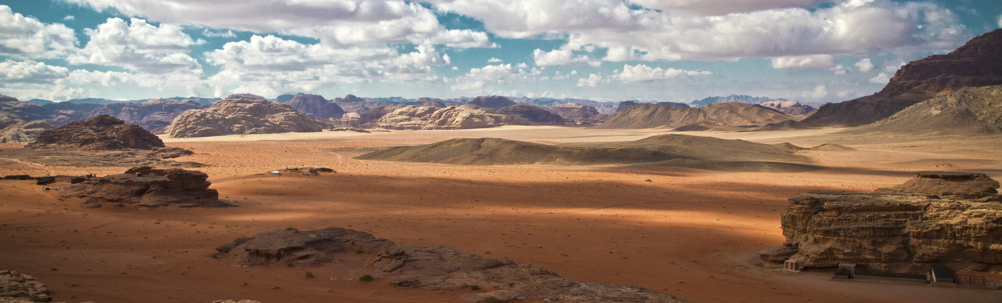 Wüstenwildnis Wadi Rum in Jordanien