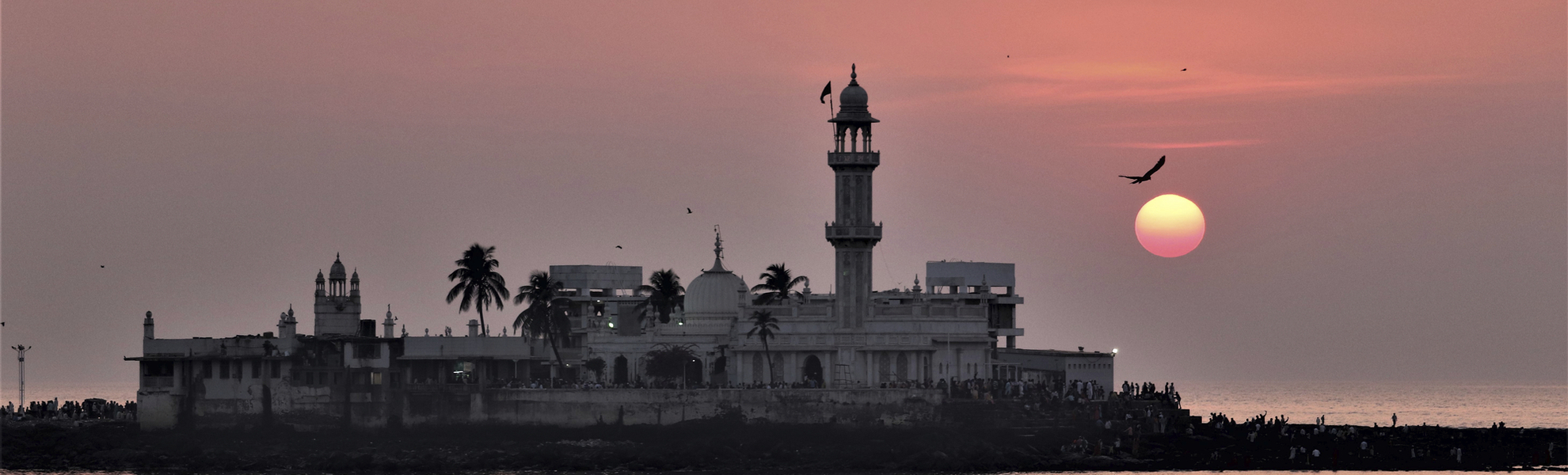 Haji Ali Dargah Moschee, Indien