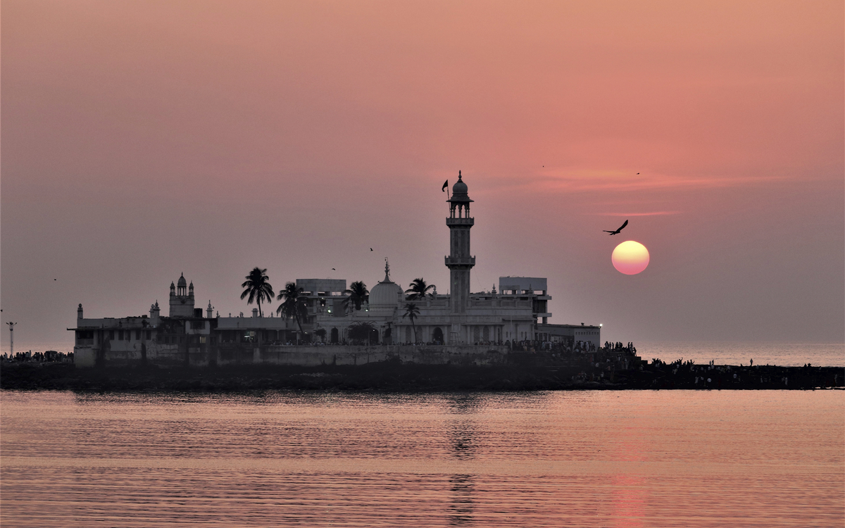Haji Ali Dargah Moschee, Indien