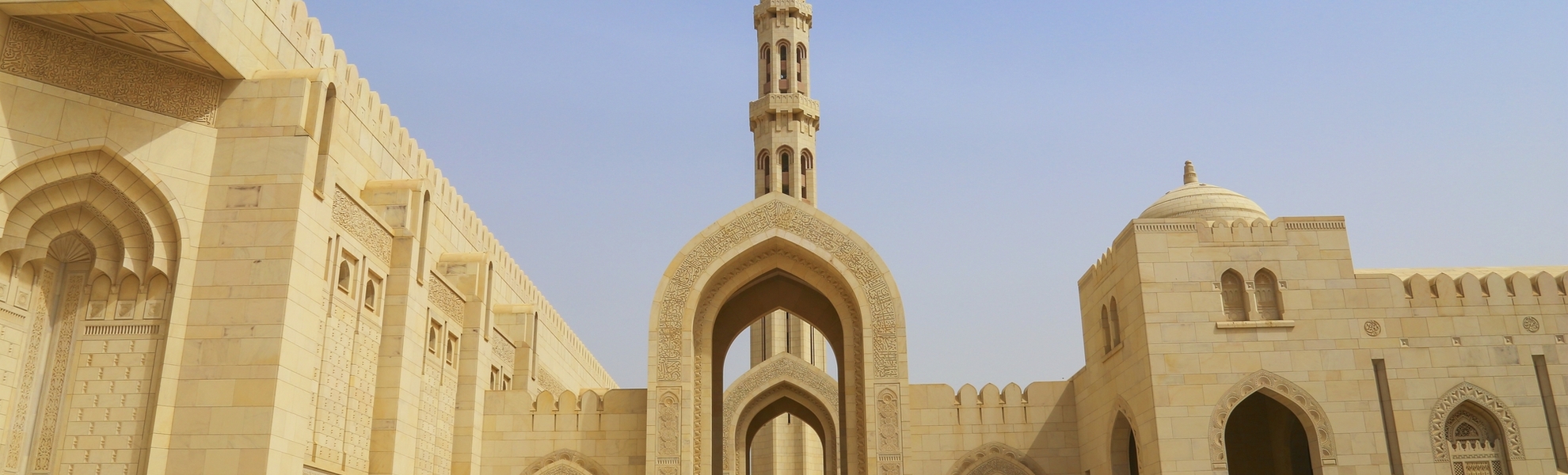 Große Sultan Quabus Moschee in Muscat, Oman