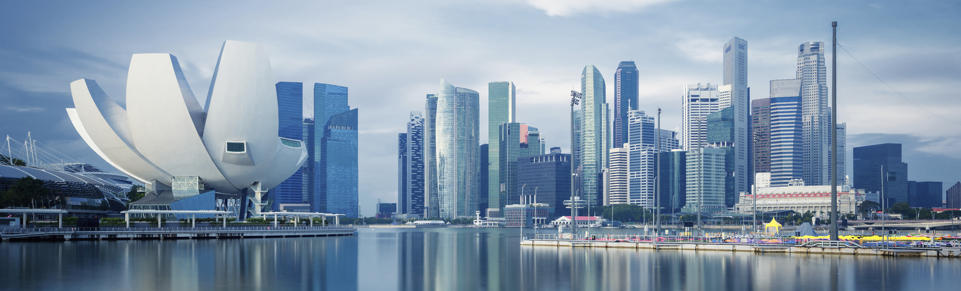 Skyline von Singapur