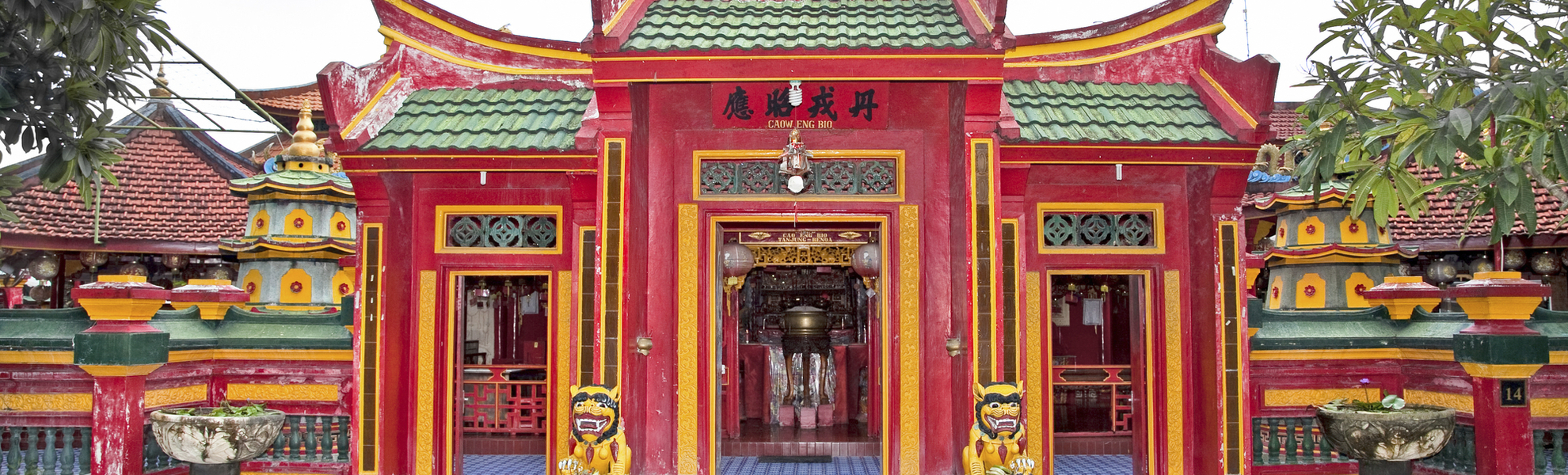 Benoa Tempel auf Bali, Indonesien