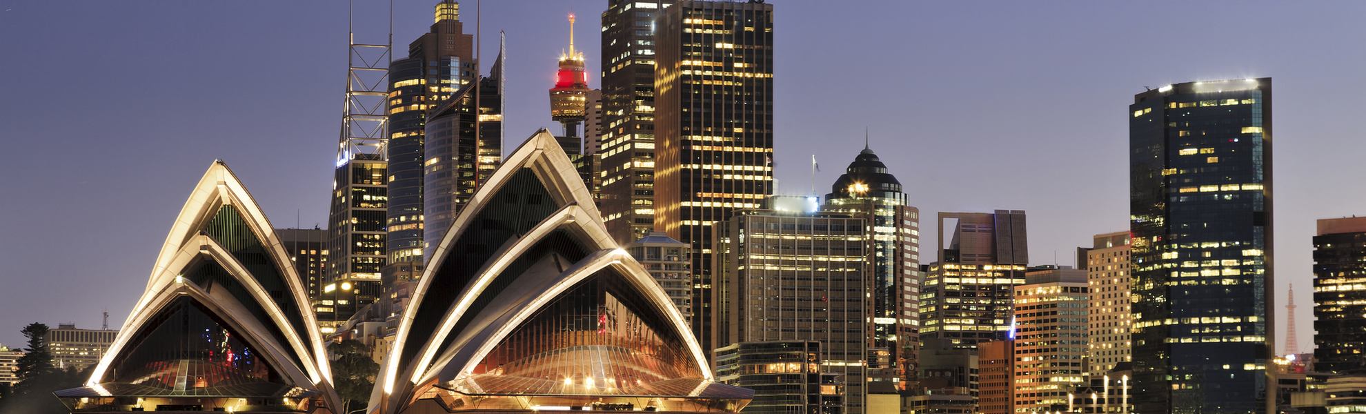 Oper von Sydney bei Nacht, Australien