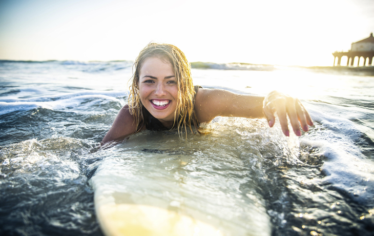 Surferin, Australien