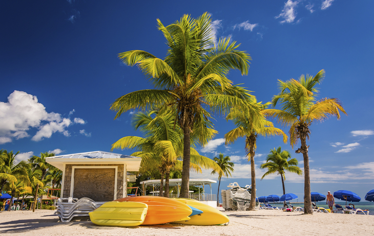 Strand von Key West, USA