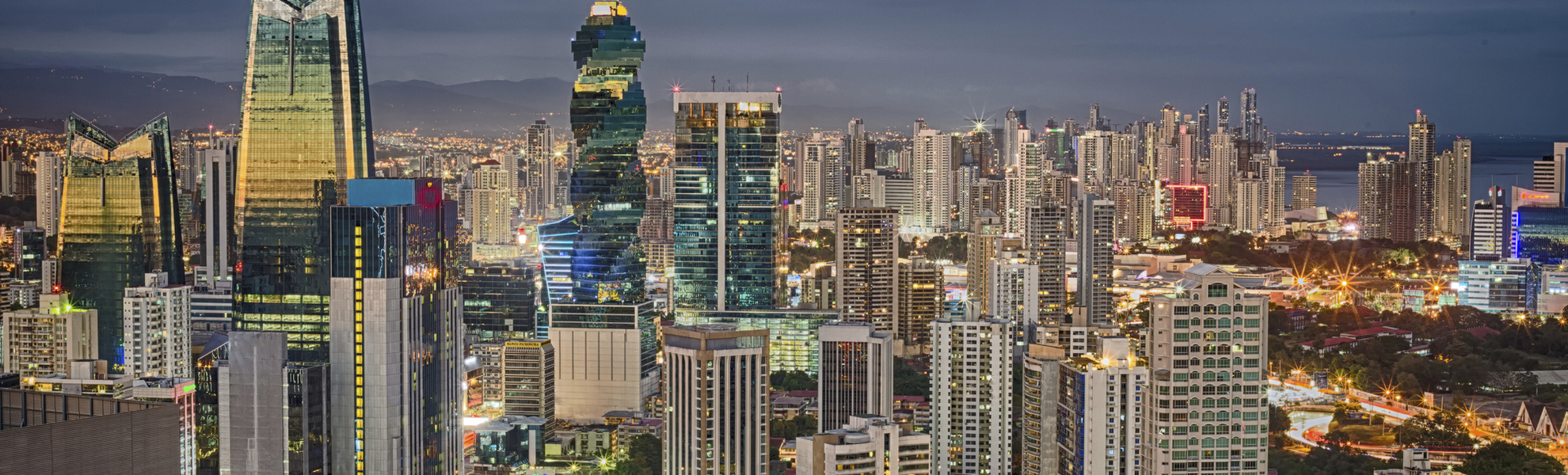 Panoramaaufnahme von Panama