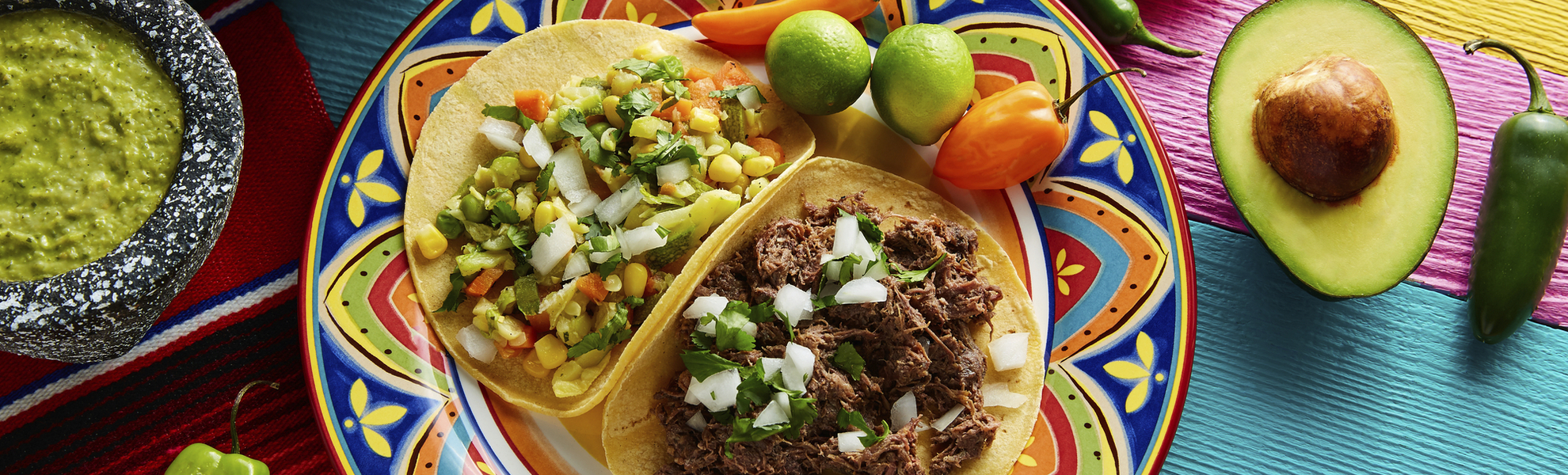 Typisch Mexikanische Tacos