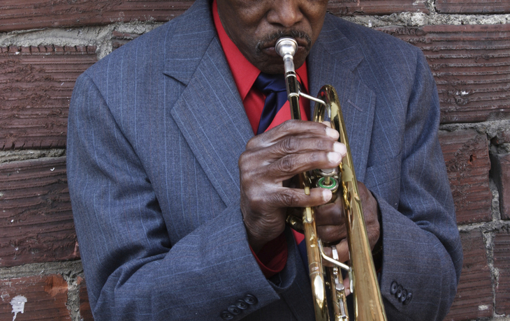 Musiker in New Orleans, USA