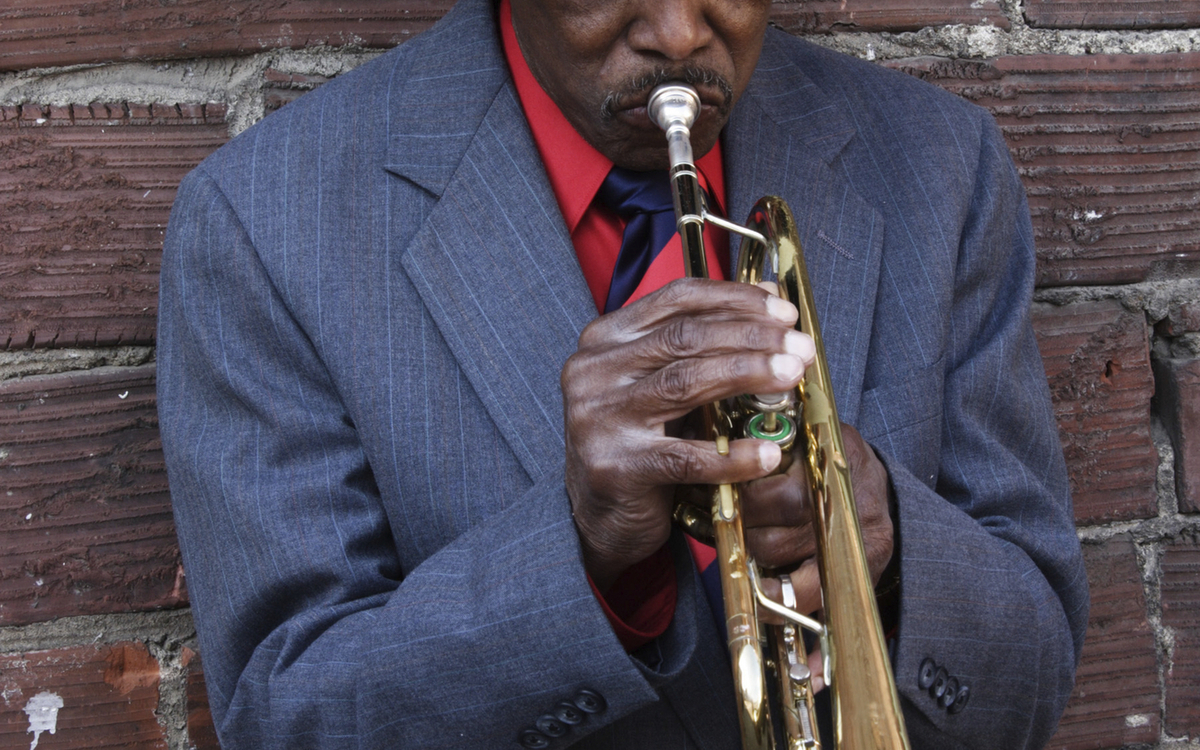 Musiker in New Orleans, USA