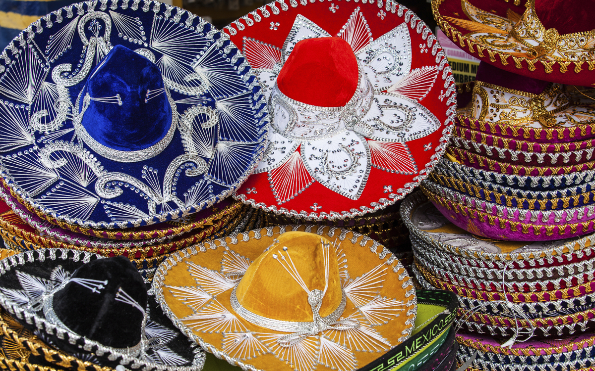 Sombreros aus Mexiko