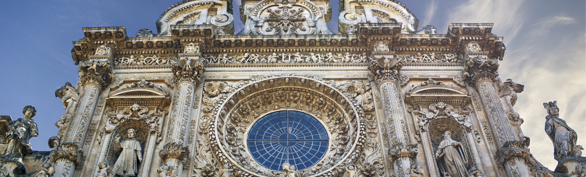 Basilika Santa Croce in Lecce, Italien