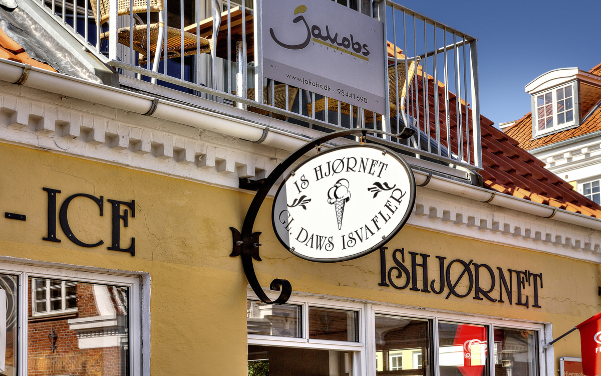 Eisverkauf in Skagen, Dänemark