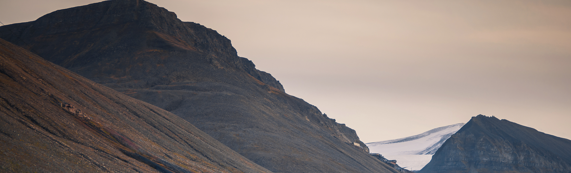 Häuser in Longyearbyen, Spitzbergen
