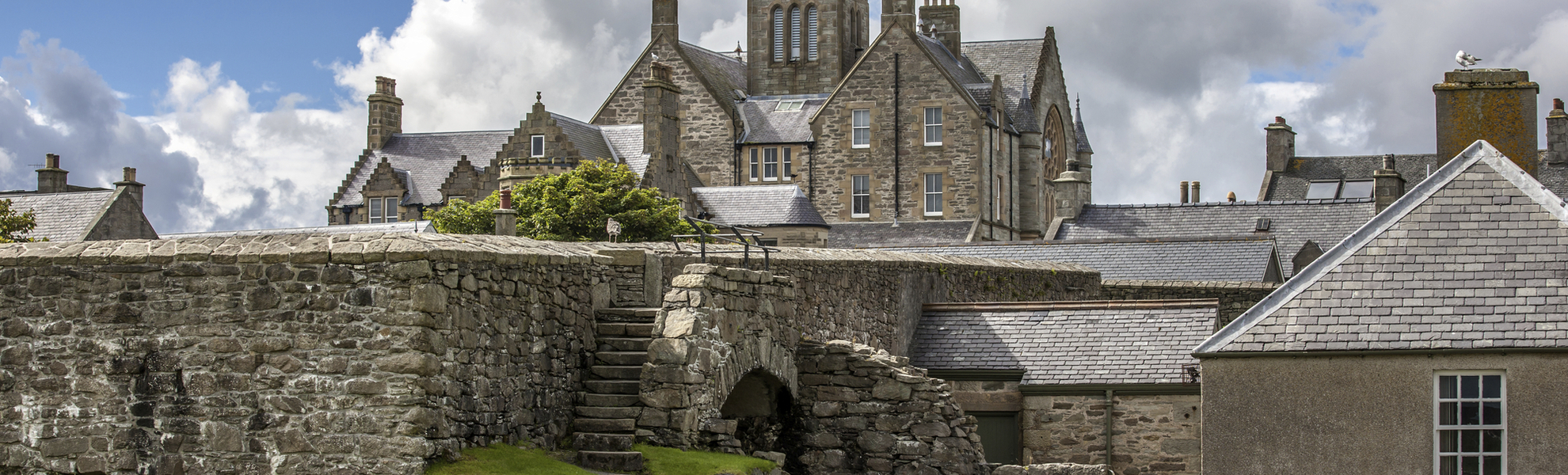 Rathaus in Lerwick, Schottland