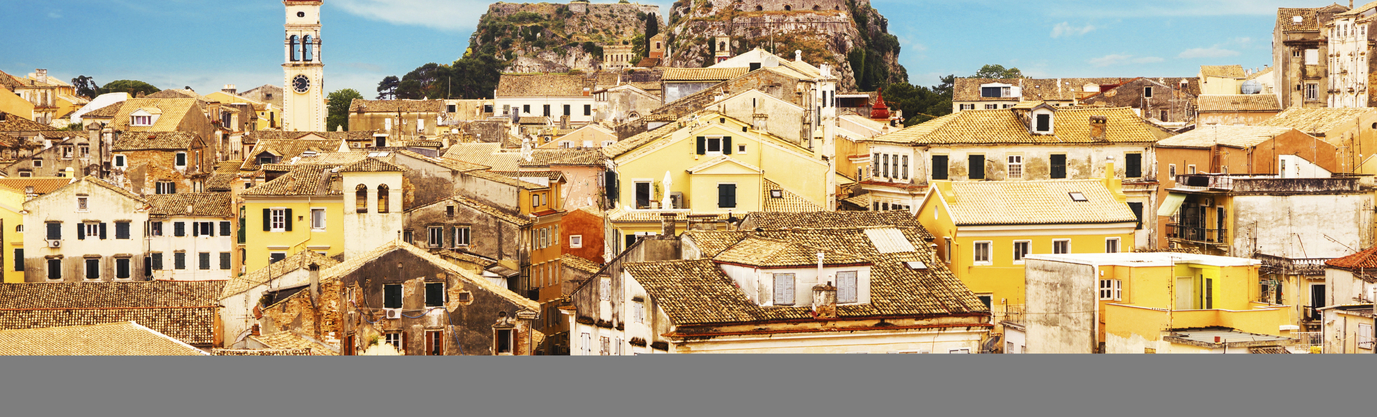 Altstadt von Kerkyra, Korfu, Griechenland