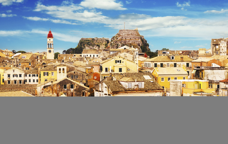 Altstadt von Kerkyra, Korfu, Griechenland