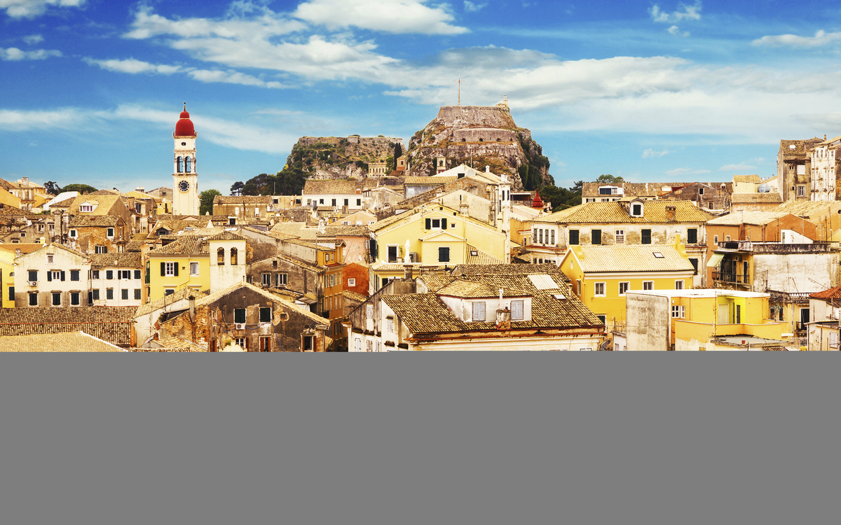 Altstadt von Kerkyra, Korfu, Griechenland