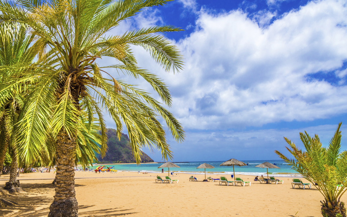 Strand auf Teneriffa, Spanien