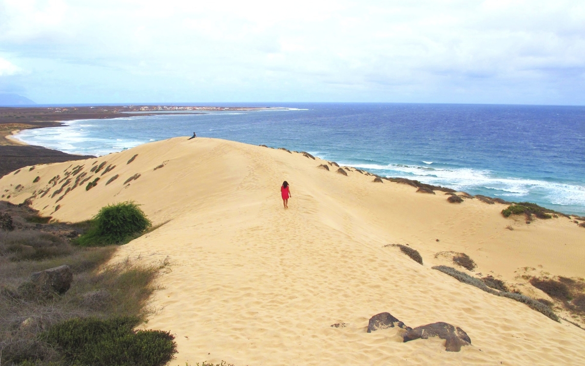 Strand der Insel Sao Vicente, Kap Verde
