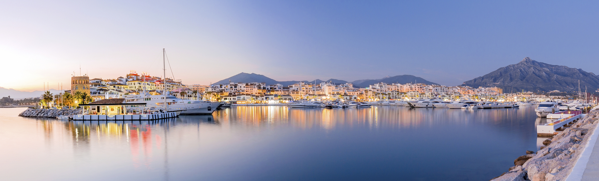 Jachthafen Puerto Banús in Málaga, Spanien