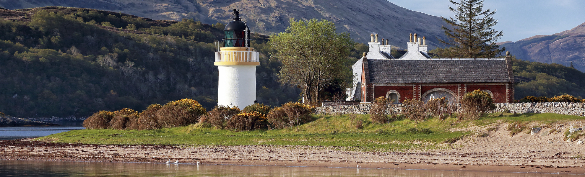 Leuchtturm bei Fort William, Schottland