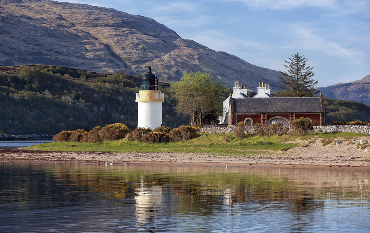 Leuchtturm bei Fort William, Schottland