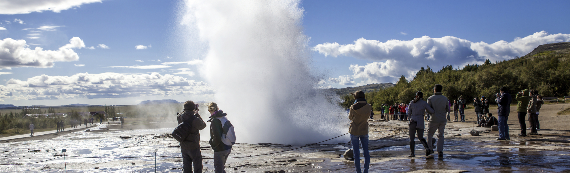 Geysir Strokkur auf Island