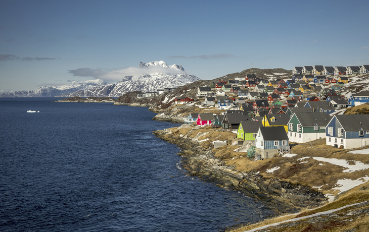 Panorama von Nuuk, Groenland