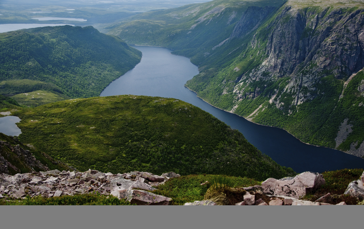 Fjordlandschaft im Gros-Morne-Nationalpark, Kanada