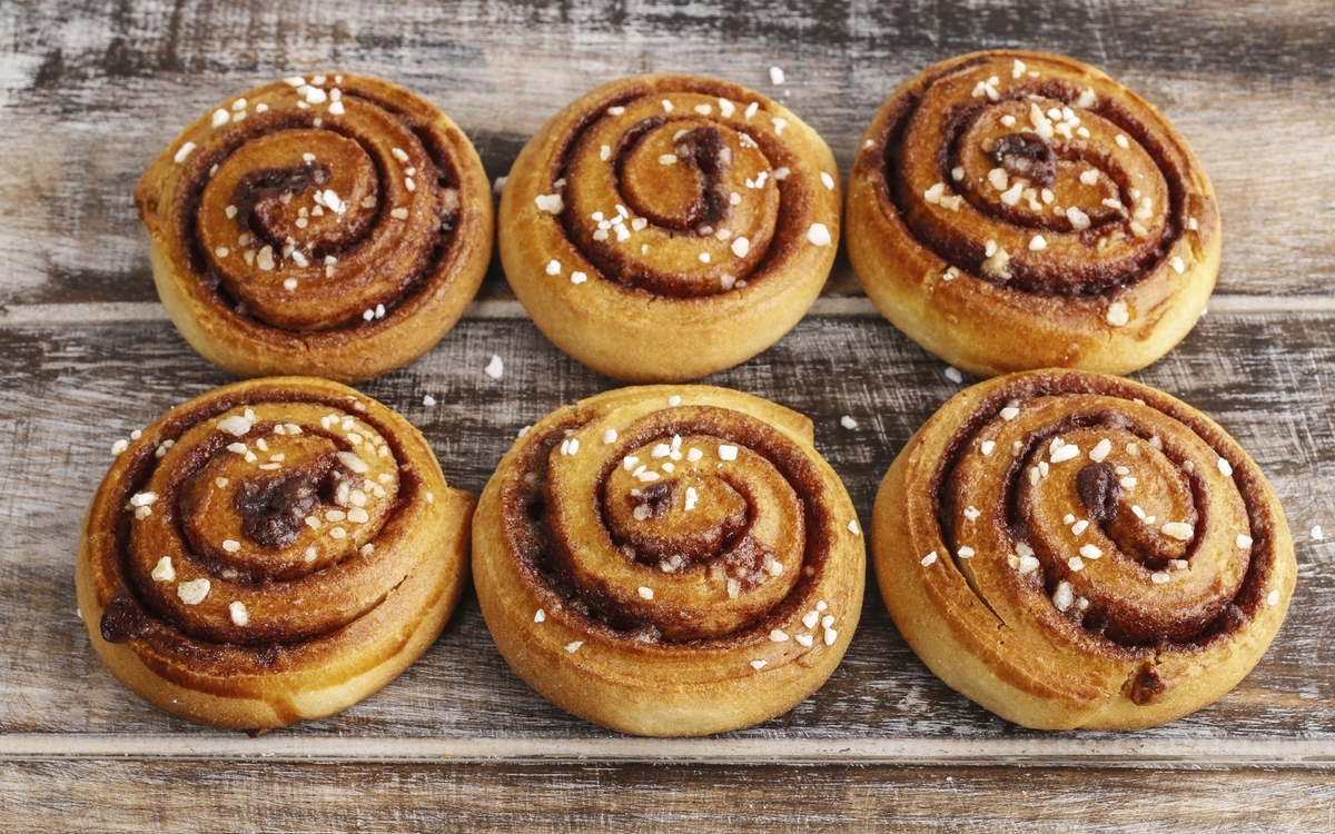 Eine Spezialität aus Schweden, Zimtschnecken