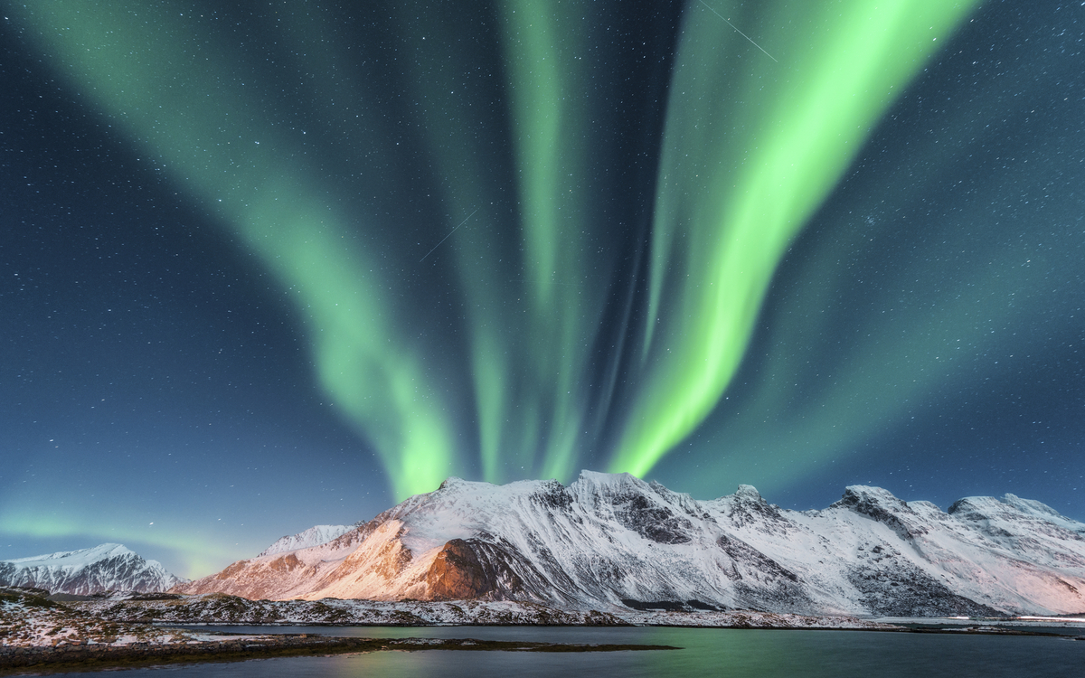 Nordlichter auf den Lofoten