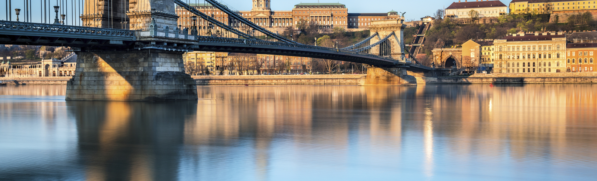 Kettenbrücke in Budapest, Ungarn