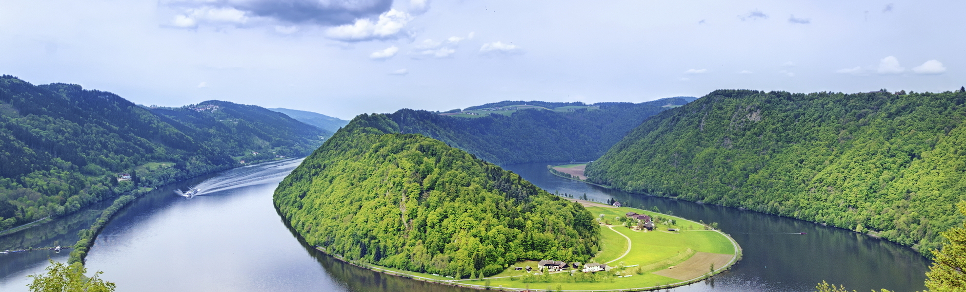 Panorama der Donauschleife, Deutschland