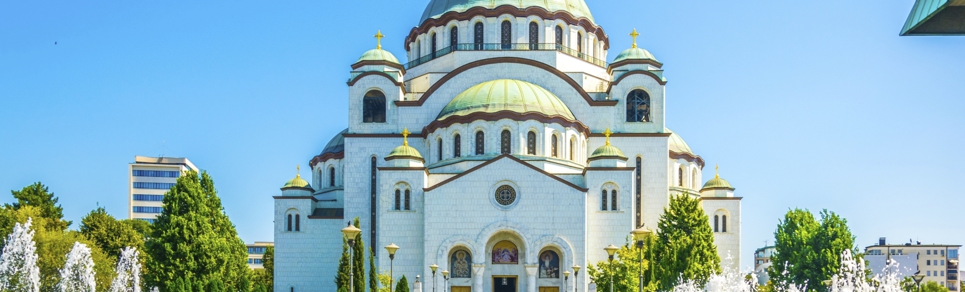 Dom des Heiligen Sava in Belgrad, Serbien