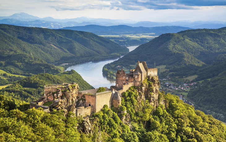 Burgruine Aggstein an der Donau, Österreich