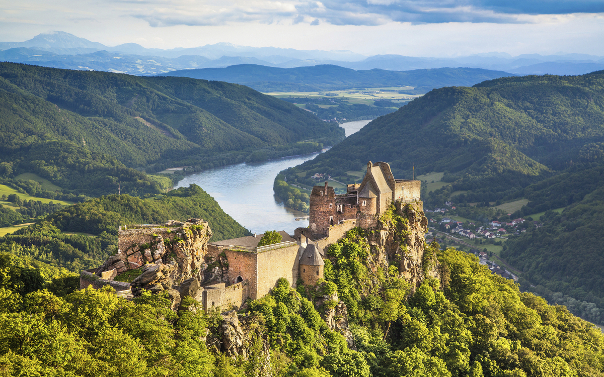 Burgruine Aggstein an der Donau, Österreich